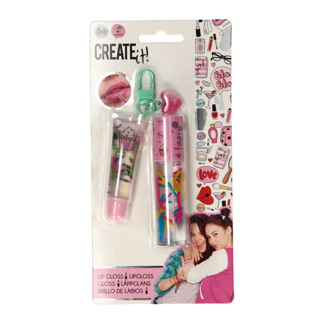 Erstellen Sie es! Schönheit Lipgloss 2-Pack