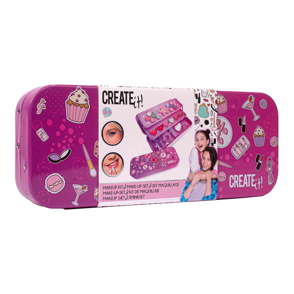 Erstelle es! Beauty 3-lagige Make-up-Dose