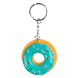Erstellen Sie es! Schönheitsschlüsselring Donut mit Lippenbalsam