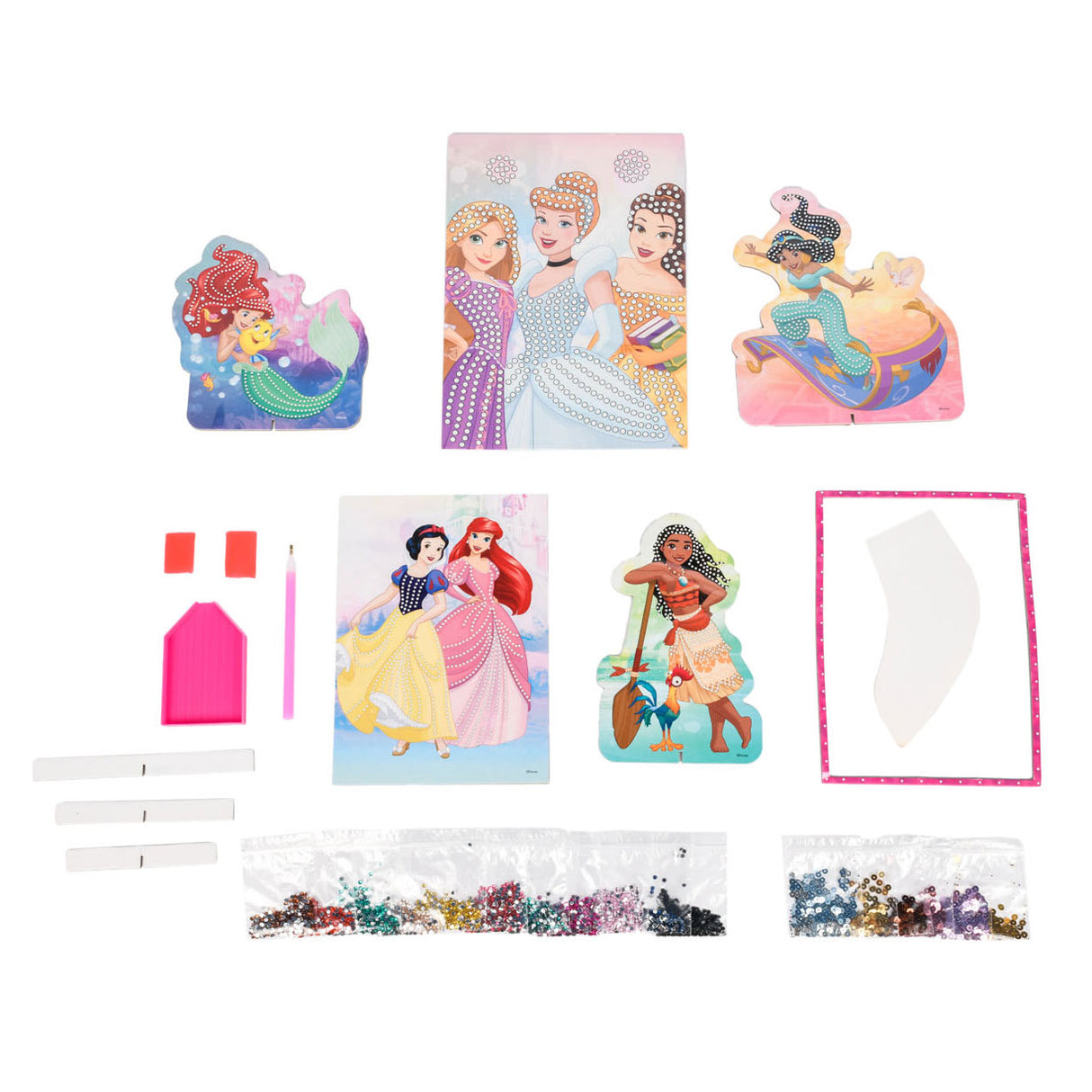 Canenco Prinzessin Diamond Malerei und Glitzerkunst