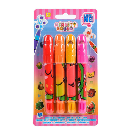 Fruitysquad - Duftkreidemarker - 4 Stk.