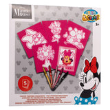Canenco Minnie Filzfarben 18x18 cm 5 Teile