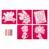 Canenco Minnie Filzfarben 18x18 cm 5 Teile