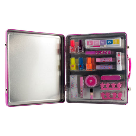Erstellen Sie es! Schönheits -Make -up in Luxuskoffer