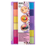 Erstelle es! Beauty-Lidschatten-Palette, 12 Farben!