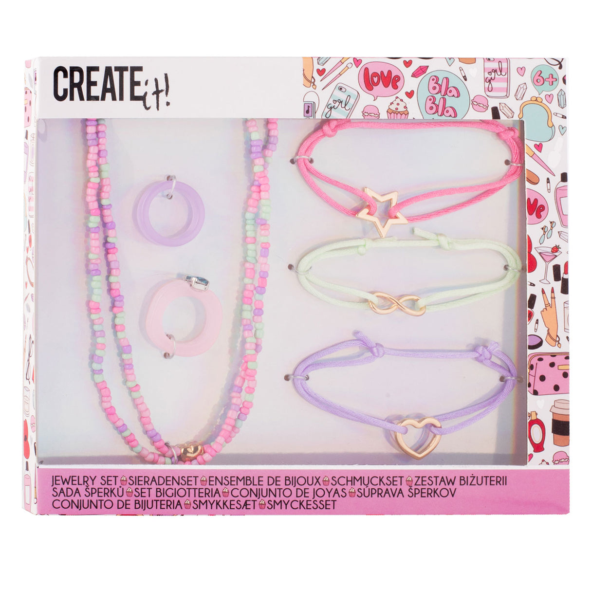 Erstellen Sie es! Schönheit Schmuck Set Schönheit