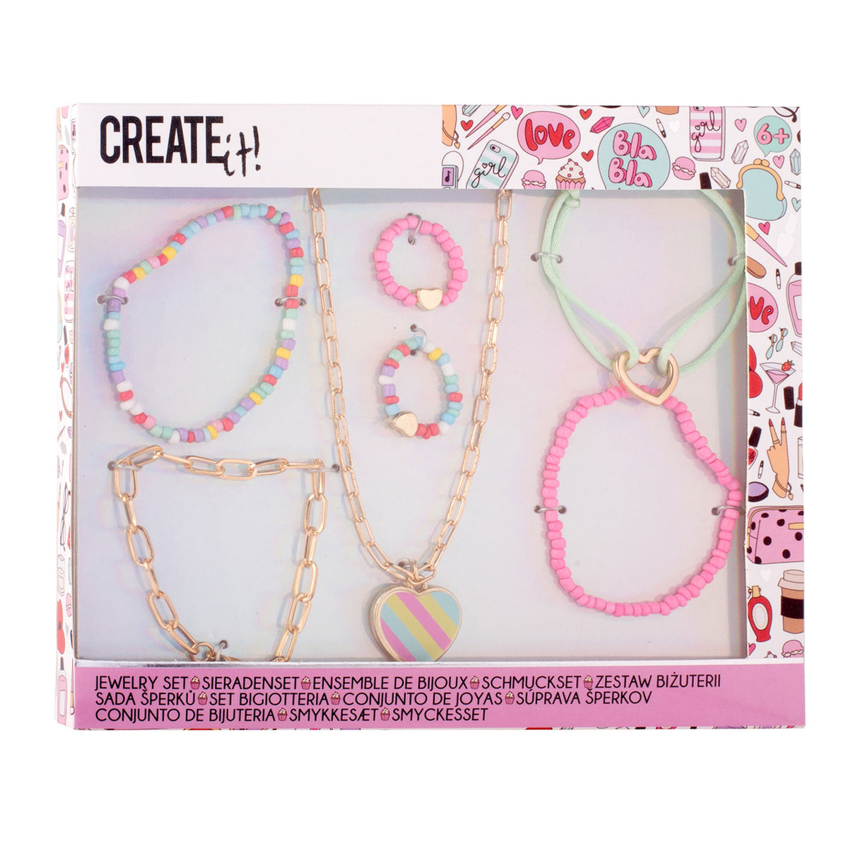 Erstellen Sie es! Schönheit Schmuck Set Schönheit