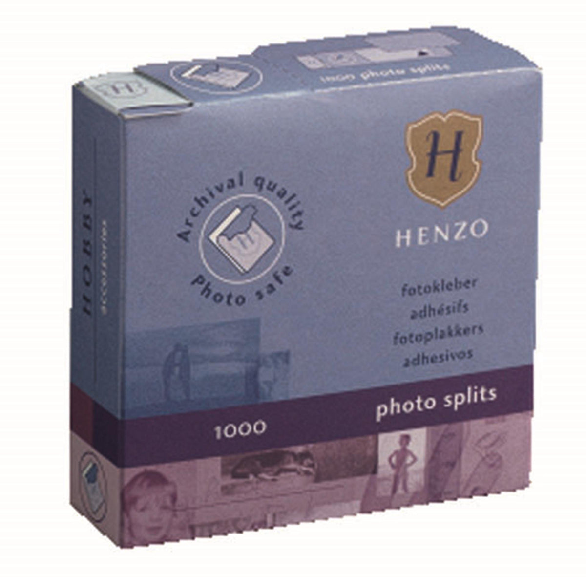 Henzo Fotoaufkleber, Box mit 1000 Stück
