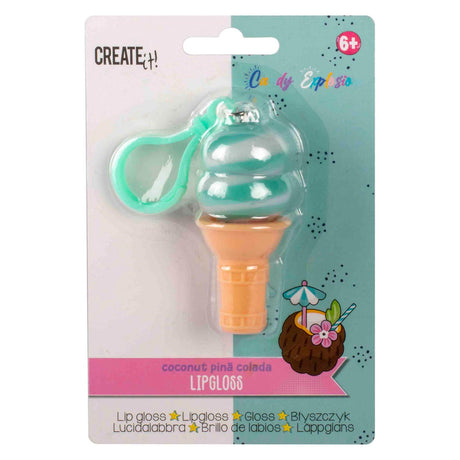 Canenco schafft es! Candy Explosion Lipgloss Eistüte Schlüsselanhänger