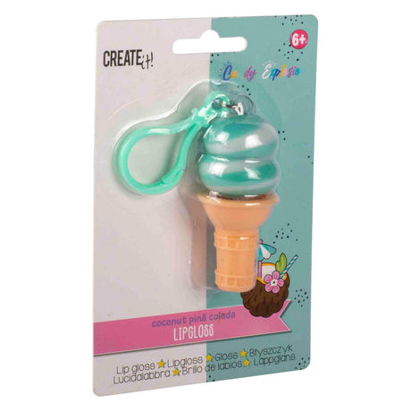 Canenco schafft es! Candy Explosion Lipgloss Eistüte Schlüsselanhänger