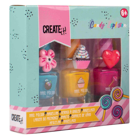 Erstellen Sie es! Candy Explosion Nagellack, 3..