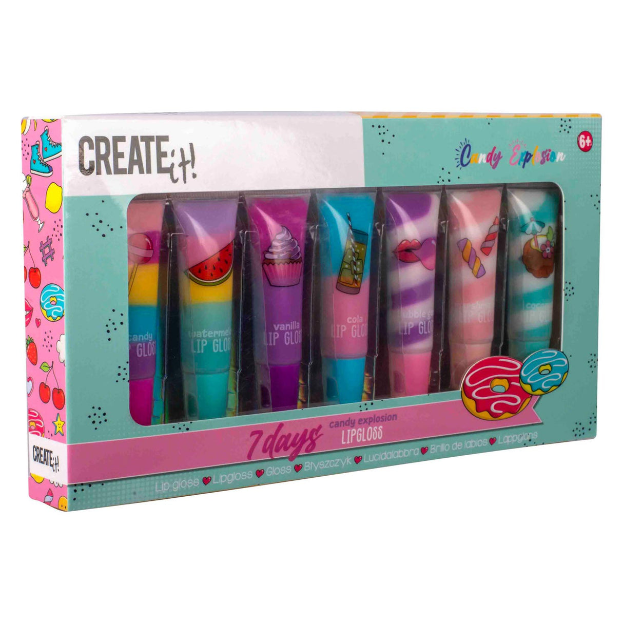 Erstelle es! Candy Explosion Lipgloss Swirl