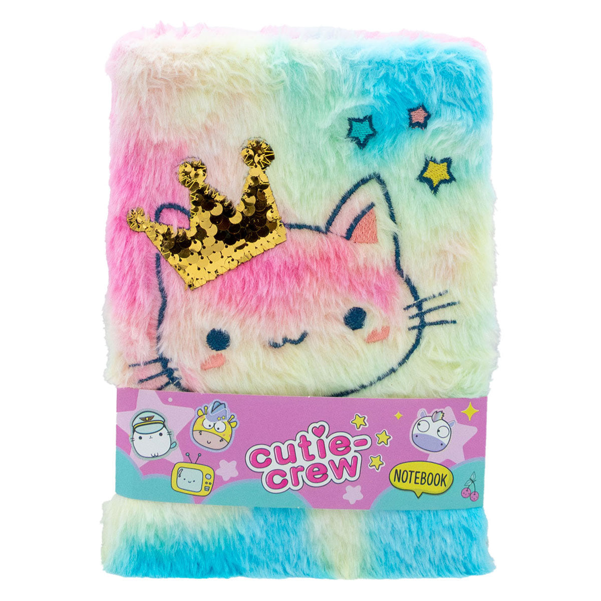 Canenco Cutie Crew Plüsch-Notizbuch