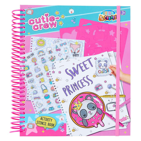 Canenco Cutie Crew Vorlage für Aktivitäten-Malbuch