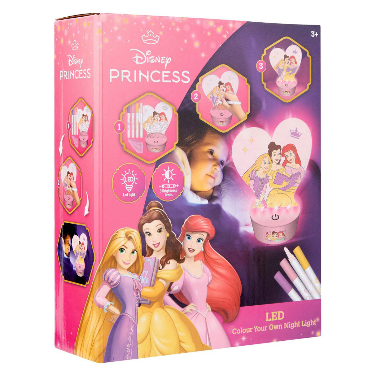 Canenco Disney Princess stellen Sie Ihr eigenes LED-Nachtlicht her