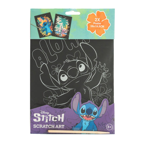 Canenco Stitch Scratch Art 26x19,5cm 2 Stück | 6 Stück
