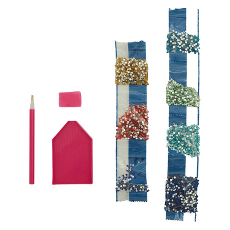 Stitch Diamond Painting Leinwand XL