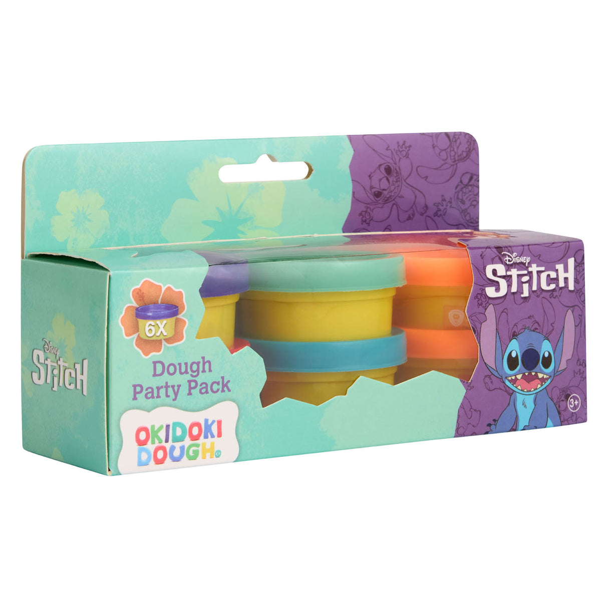 Canenco Stitch Clay Set Partypack, 6-teilig.