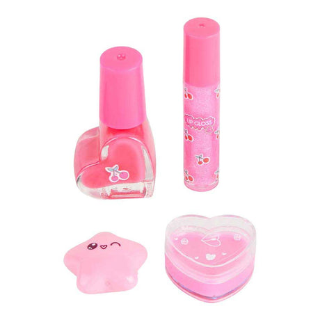 Canenco schafft es! Beauty-Make-up-Set im flauschigen Rucksack Love Pink
