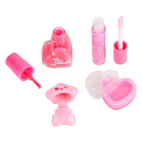 Canenco schafft es! Beauty-Make-up-Set im flauschigen Rucksack Love Pink