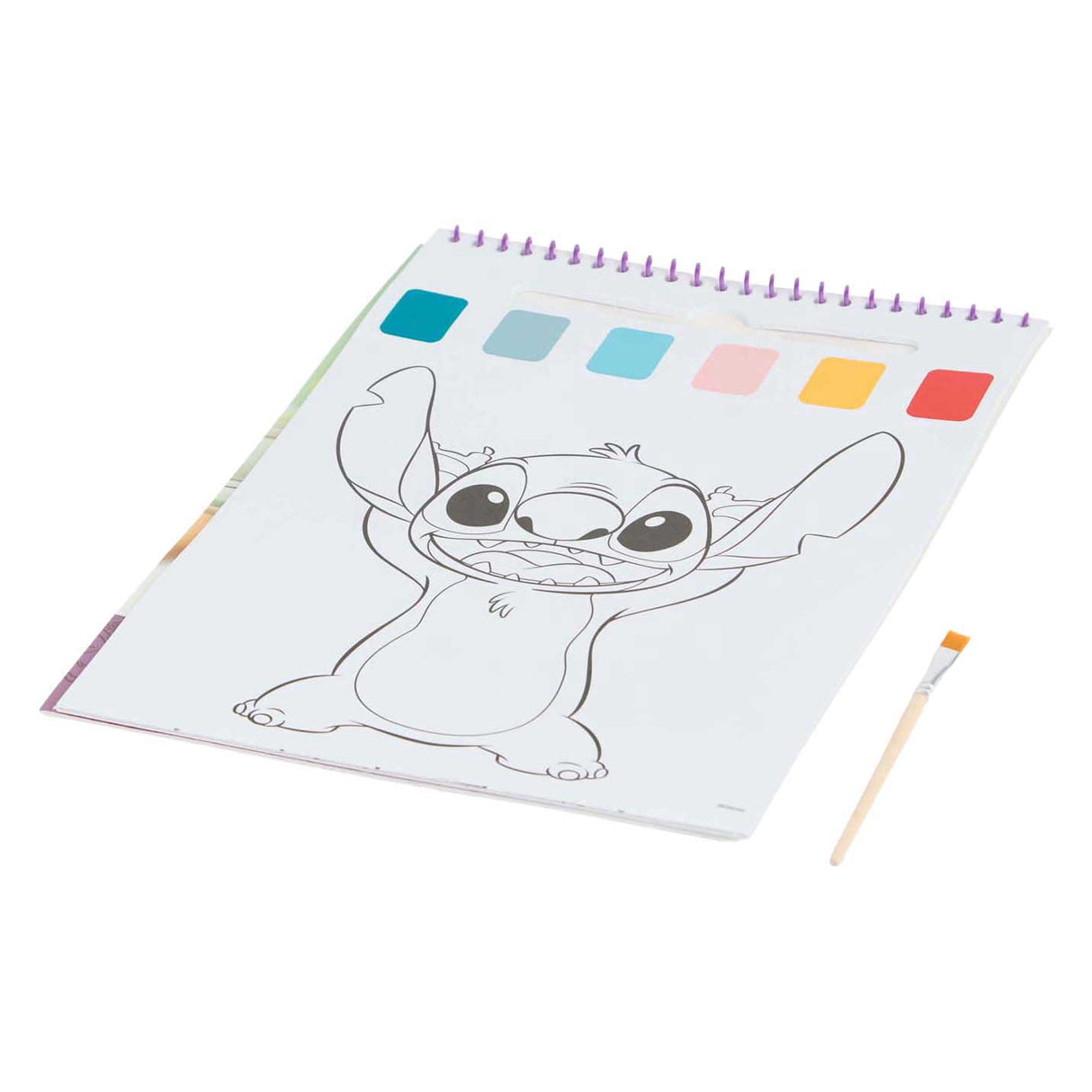 Canenco-Stich-Aquarell-Malbuch | 6 Stück