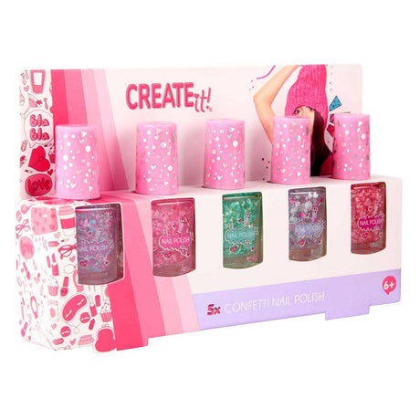 Canenco schafft es! Nagellack-Konfetti - 5 Stk.