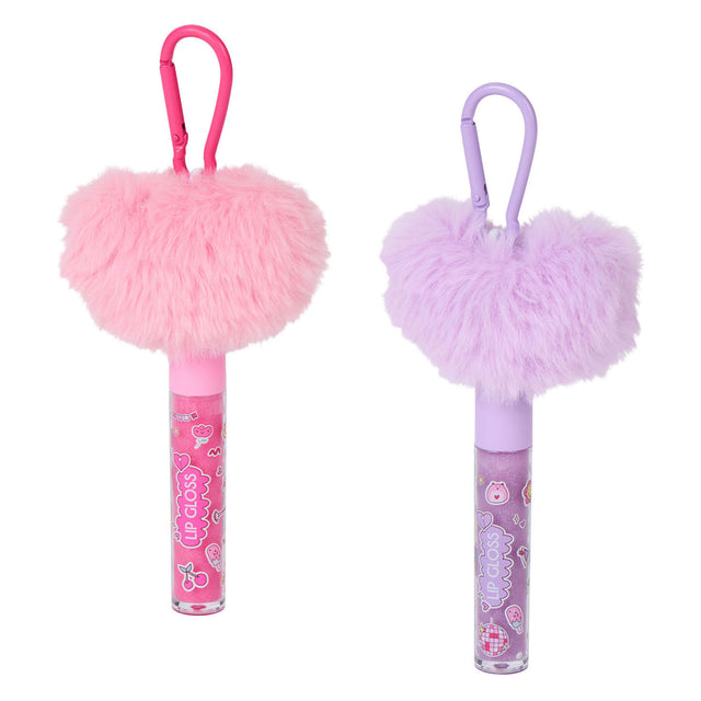 Canenco create it! lipgloss pompon sleutelhanger