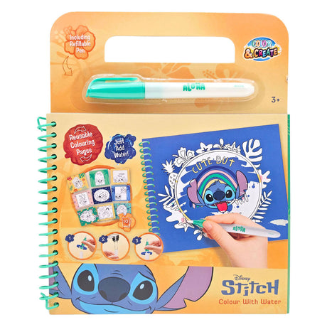 Canenco stitch kleuren met water