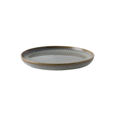 Niederländischer rosafarbener Saphirteller ø18,5 cm grau