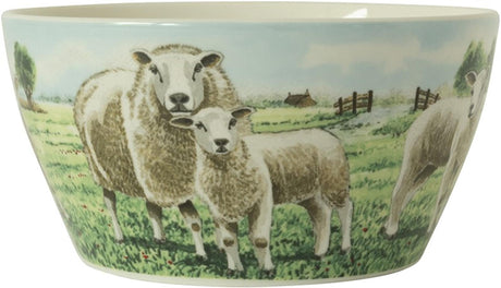 Wiebe van der Zee Wiebe's Farm Schüssel Schaf ã˜13cm Schachtel mit 6 Stück Porzellan