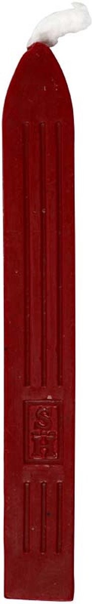 Creativ Company Siegelwachs, L: 10 cm, rot, 3 Stück 1 Box