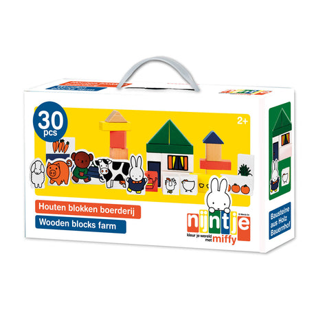 Bambelino Toys Miffy Blocks Farm