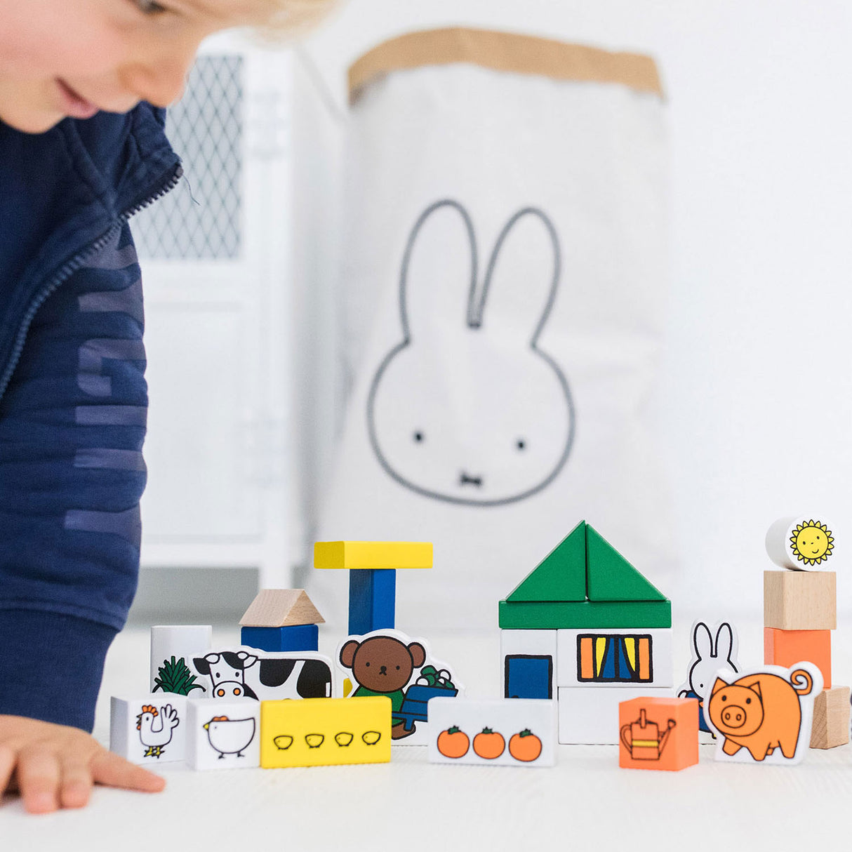 Bambelino Toys Miffy Blocks Farm