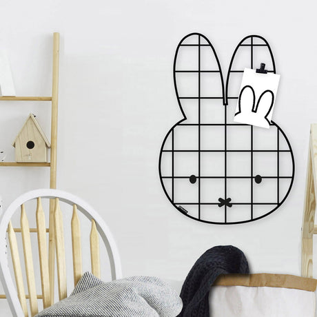 Bambolino Miffy Memoboard Metall – Drahtgestell – 45 x 32 cm