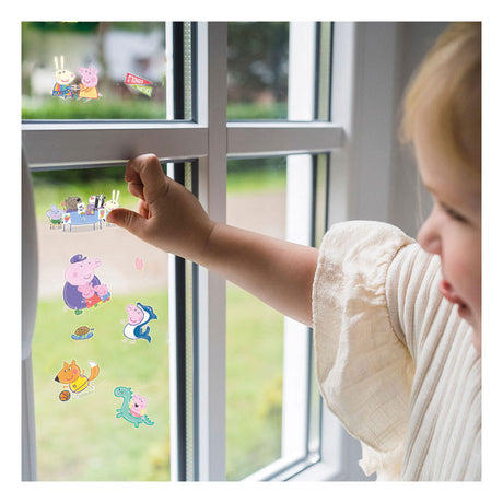 Peppa Pig Fensteraufkleber