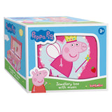 Bambolino Peppa Pig Schmuckkästchen, Schmuckschatulle, Spieluhr – mit rotierender Peppa Ballerina und Spiegel – Junior-Kleinkind- und Vorschulspielzeug ab 3 Jahren – Geschenktipp