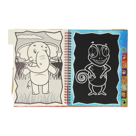 Lobbes Scratch- und Do-Book-Tiere