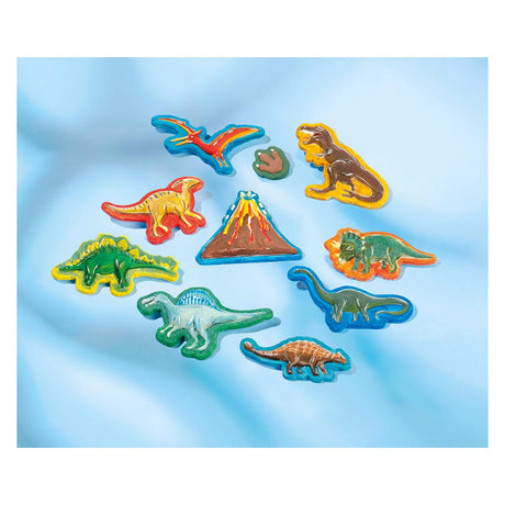 Totum Dino Forever – Gipsabdruck und Bemalung