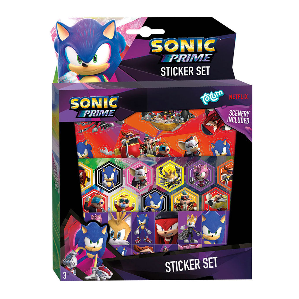Totum Sonic-Aufkleber-Set