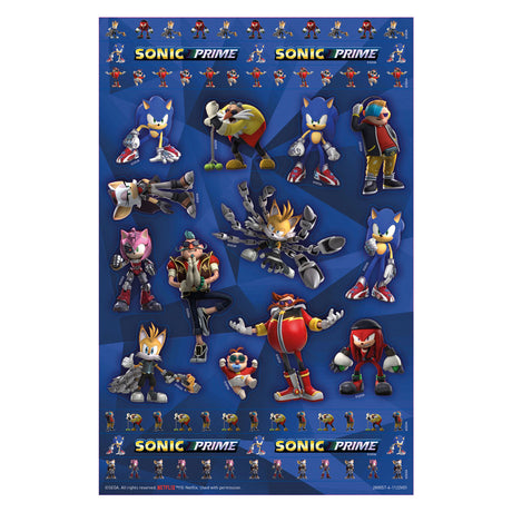 Totum Sonic Super-Aufkleber-Set