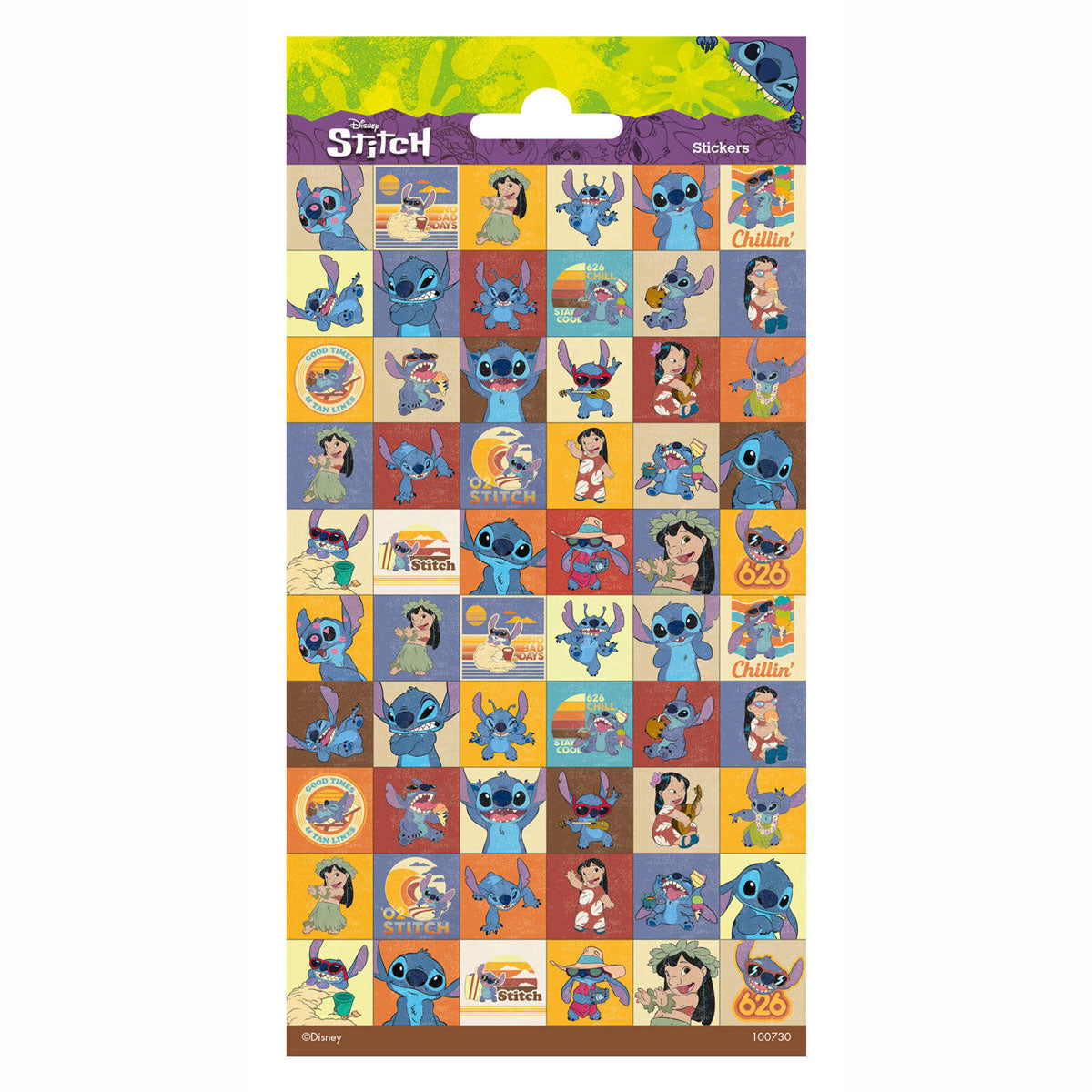 Totum-Stickerbogen Disney-Stich