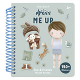Little Dutch Anzieh-Stickerbuch „Jim Forest Friends“.