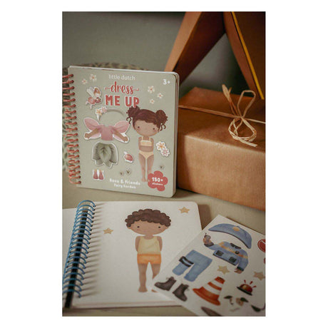 Little Dutch Anzieh-Stickerbuch „Jim Forest Friends“.