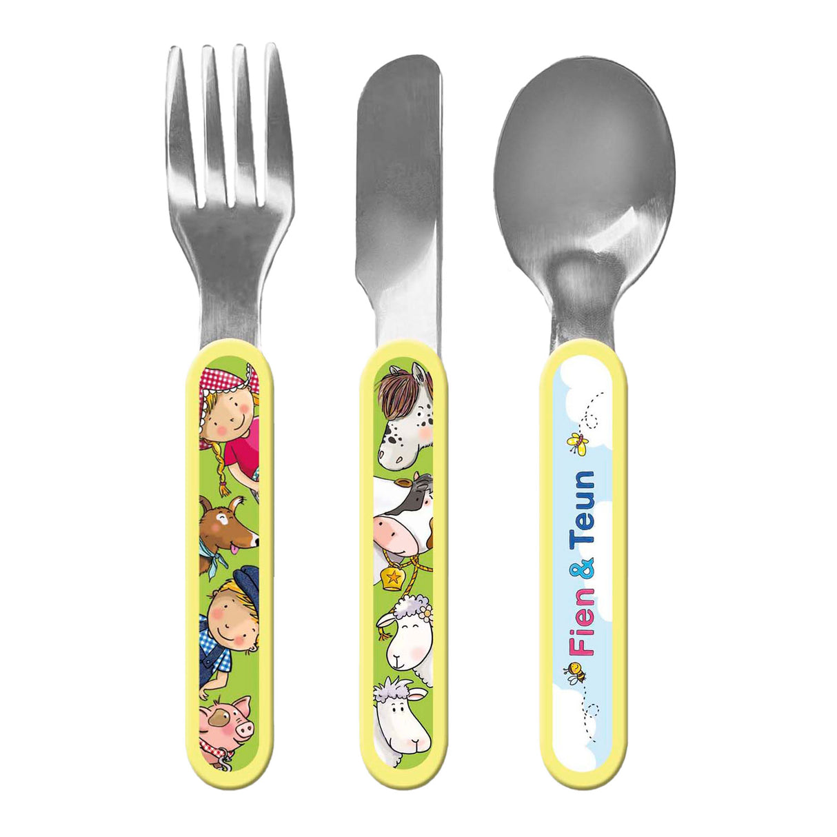 Bambolino Toys Fien Teun Besteckset, 3-teilig.