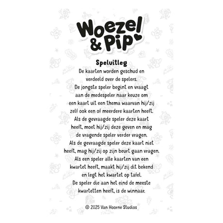 Bambolino Toys Woezel Pip Spiel Quartett | 2 Stk