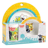 Bambolino Toys Woezel Pip Ess-Set, 3-teilig.