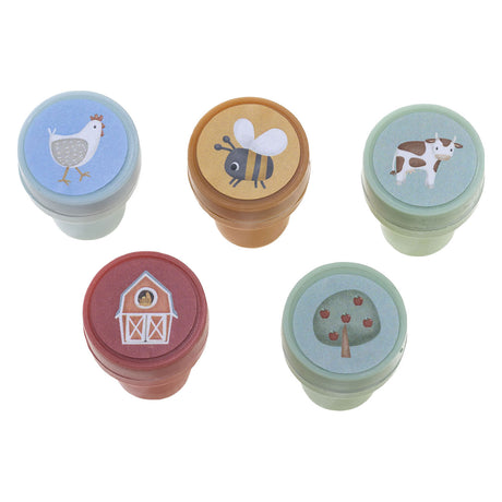 Bambolino Toys Little Dutch Stempel Little Farm – 16 Stück.