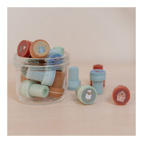 Bambolino Toys Little Dutch Stempel Little Farm – 16 Stück.