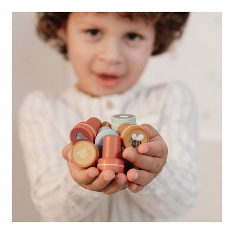 Bambolino Toys Little Dutch Stempel Little Farm – 16 Stück.