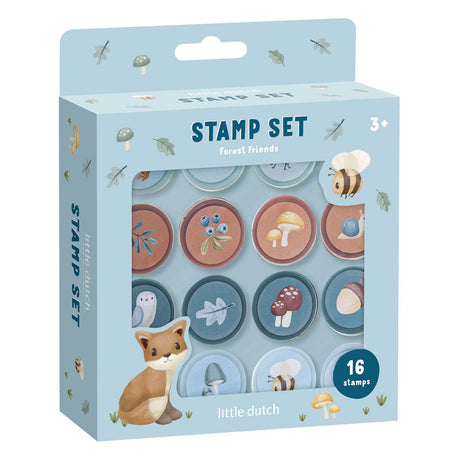 Little Dutch selbstfärbende Stempel Waldfreunde